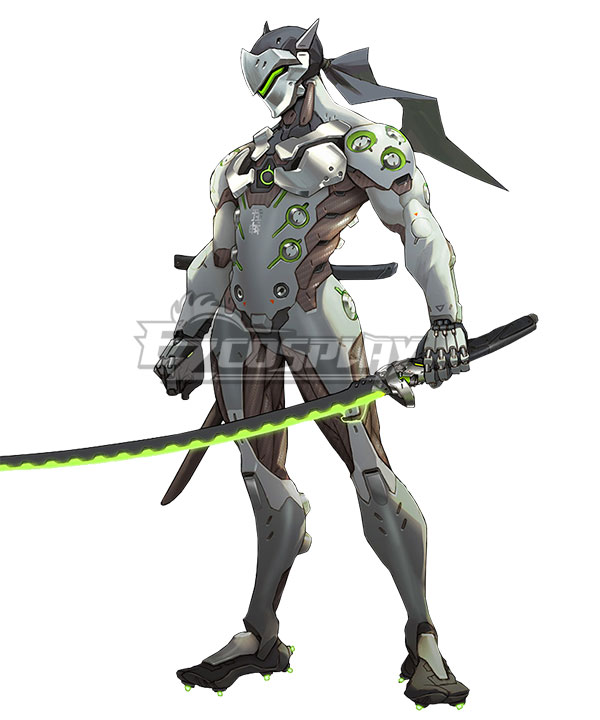 

Overwatch OW Genji Shimada Cosplay Costume - Spandex, Only Jumpsuit, No Mask