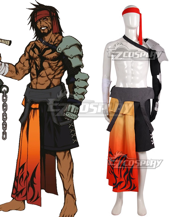 Final Fantasy X Jecht Cosplay Costume