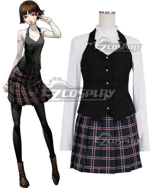 

Persona 5 Makoto Niijima Cosplay Costume - New Edition
