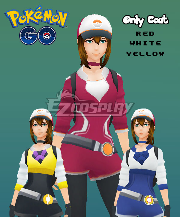 PM GO PM Trainer Female Cosplay Costume - Only Coat