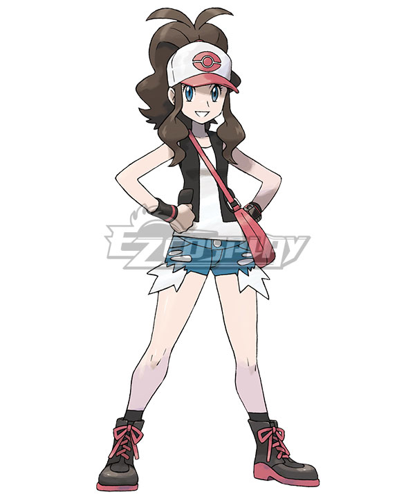 Pokémon Black White Pokemon Pocket Monster Hilda Cosplay Costume