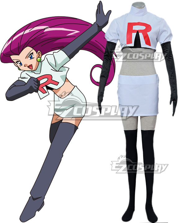 PM PM Team Rocket Jessie Musashi Cosplay Costume