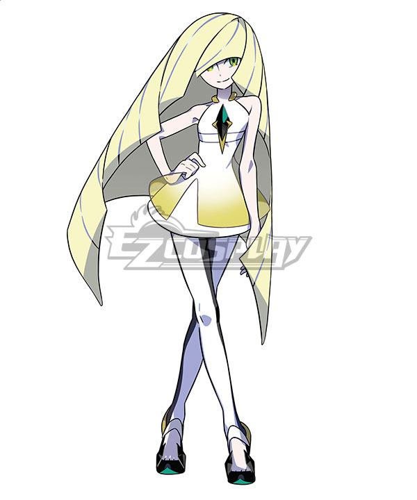 PM Sun and Moon Lusamine Cosplay Costume