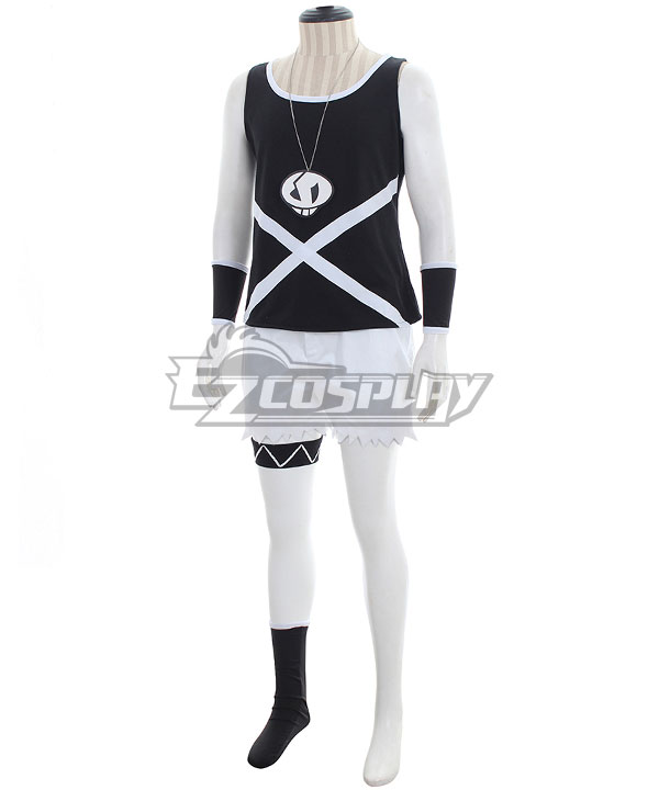 PM Sun and Moon Team Skull Grunts Female Cosplay Costume