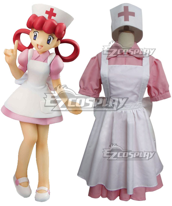 

Pokemon Sun and Moon Nurse Joy Cosplay Costume