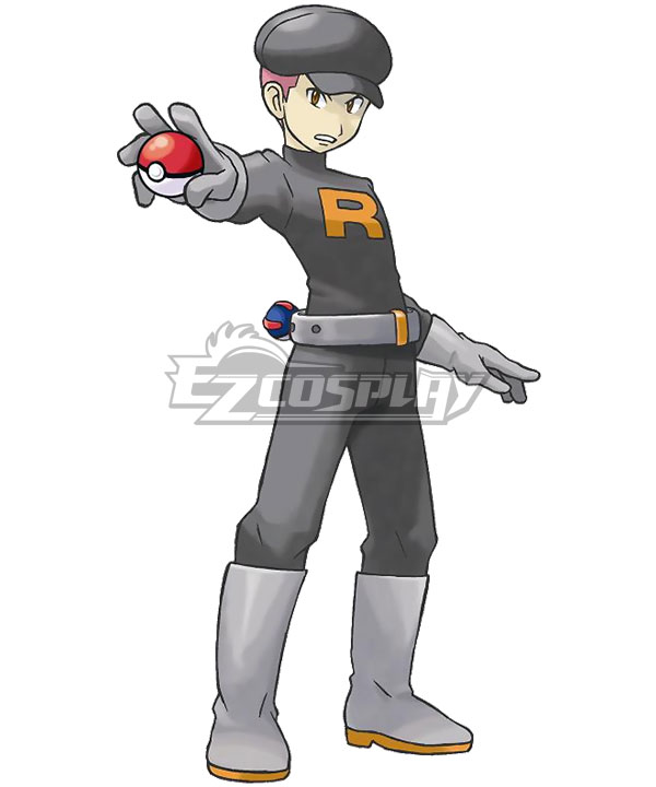 

Pokemon Team Rocket Grunt Male Cosplay Costume - A Edition