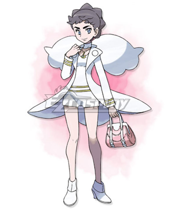

Pokémon Champion Diantha Cosplay Costume - Only Jumpsuit, Coat