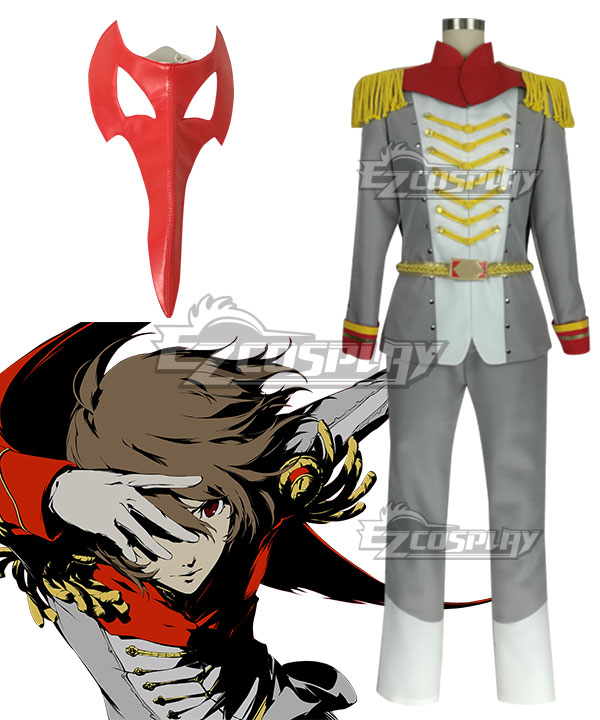Persona 5 Crow Goro Akechi Cosplay Costume