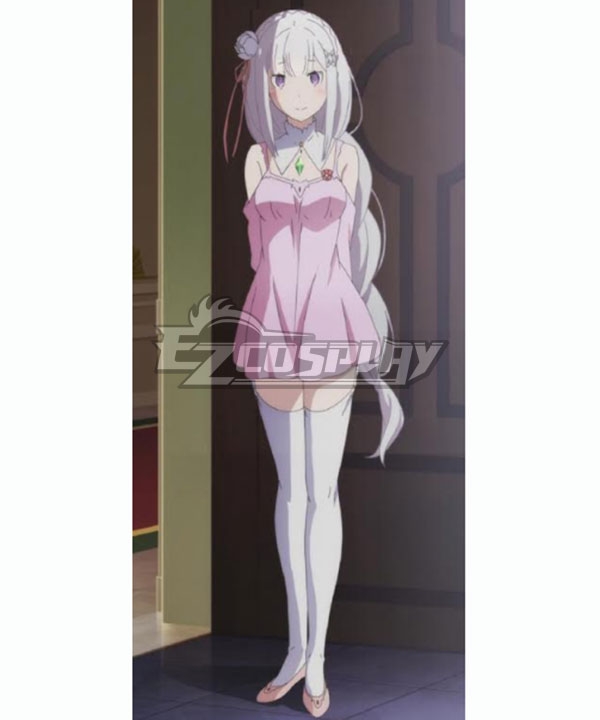 

Re: Life In A Different World From Zero Emilia Pink Dress Cosplay Costume