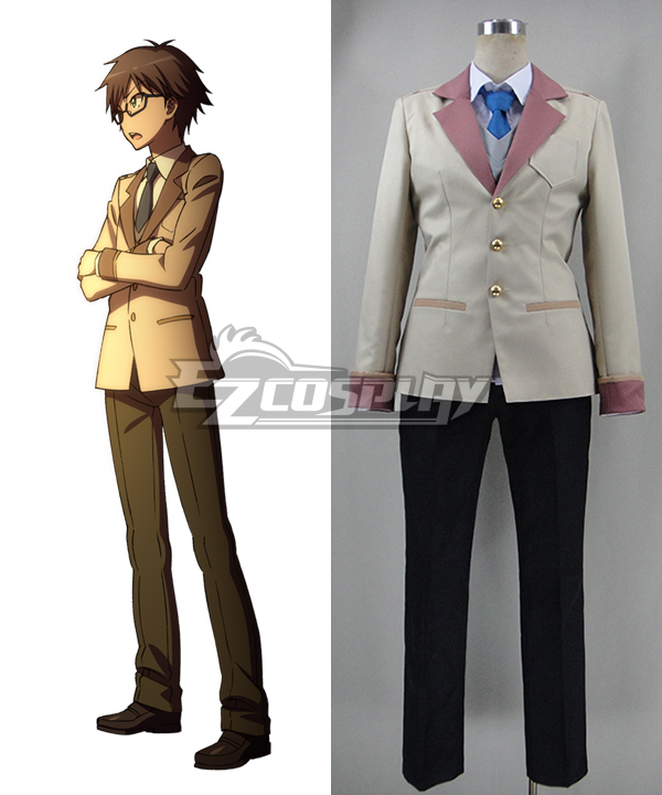 

Ranpo Kitan: Game of Laplace Souji Hashiba Uniform Cosplay Costume