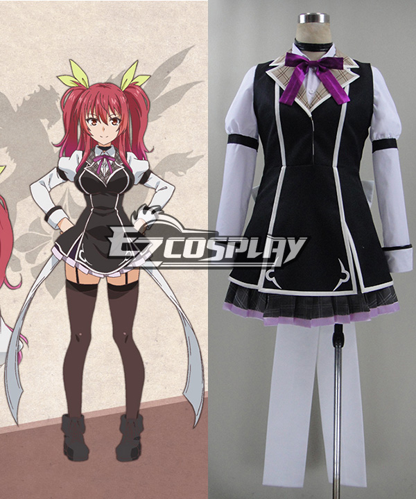 Chivalry of a Failed Knight Rakudai Kishi no Kyabaruryi A Tale of Worst One  Ikki Kurogane Uniform Cosplay Costume