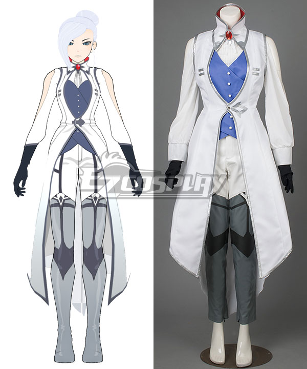 RWBY Season 3 Winter Schnee Ice Queen Cosplay Costume - Without Trousers