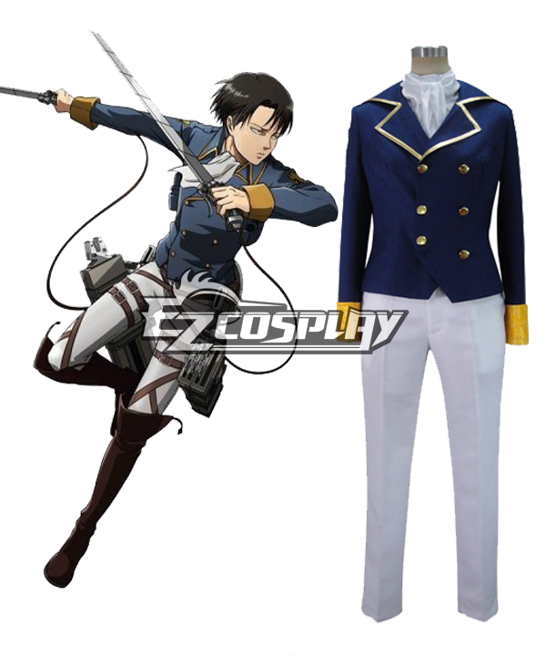 

Attack on Titan Wings of Counterattack Online Levi Cosplay Costume -- Deluxe Ver