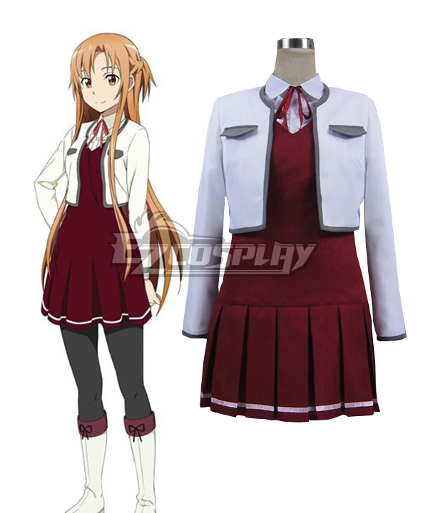 

Sword Art Online Hollow Fragment Yuuki Asuna Casual Cloth Cosplay Costume