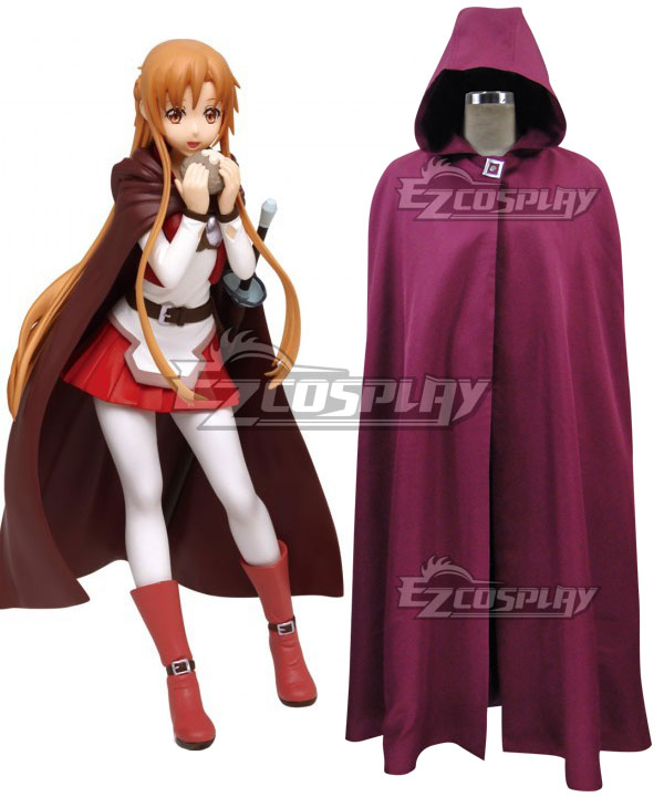 

Sword Art Online SAO Yuuki Asuna Yuki Asuna Cosplay Costume - Only Cloak