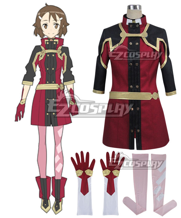 

Sword Art Online Ordinal Scale Lisbeth Rika Shinozaki Movie Cosplay Costume