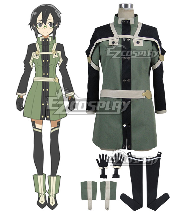 

Sword Art Online Ordinal Scale Asada Shino Sinon Movie Cosplay Costume