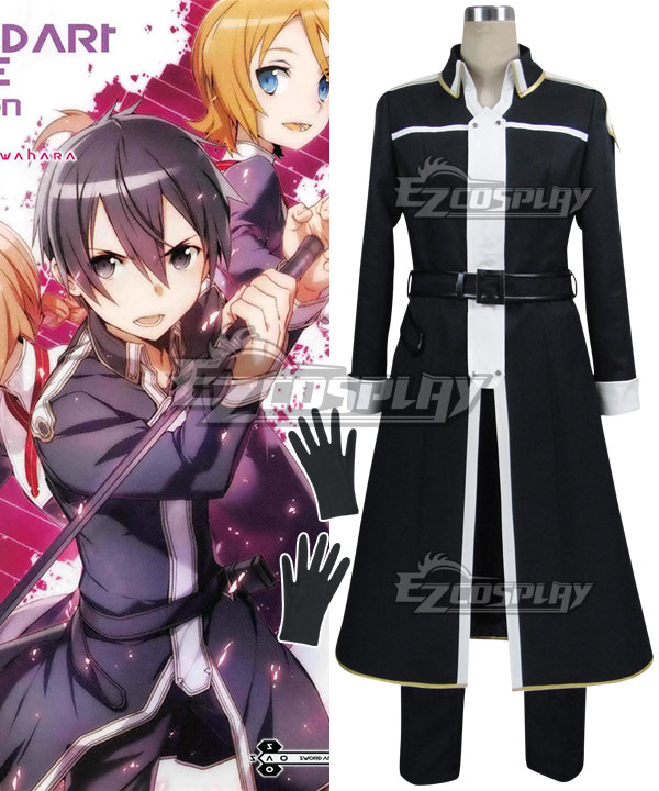 

Sword Art Online ALfheim Online SAO ALO Kirito Kirigaya Kazuto Cosplay Costume