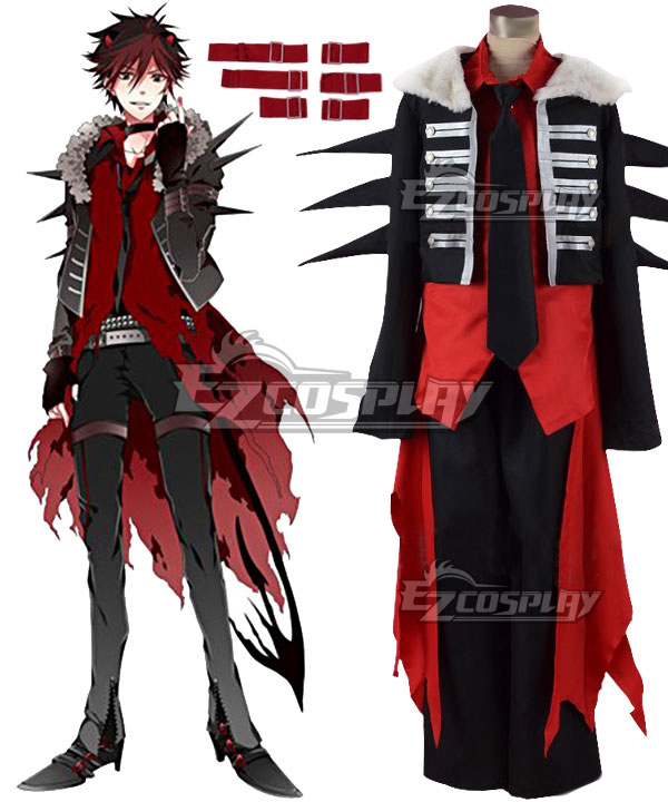 Show By Rock Crow Cosplay Costume