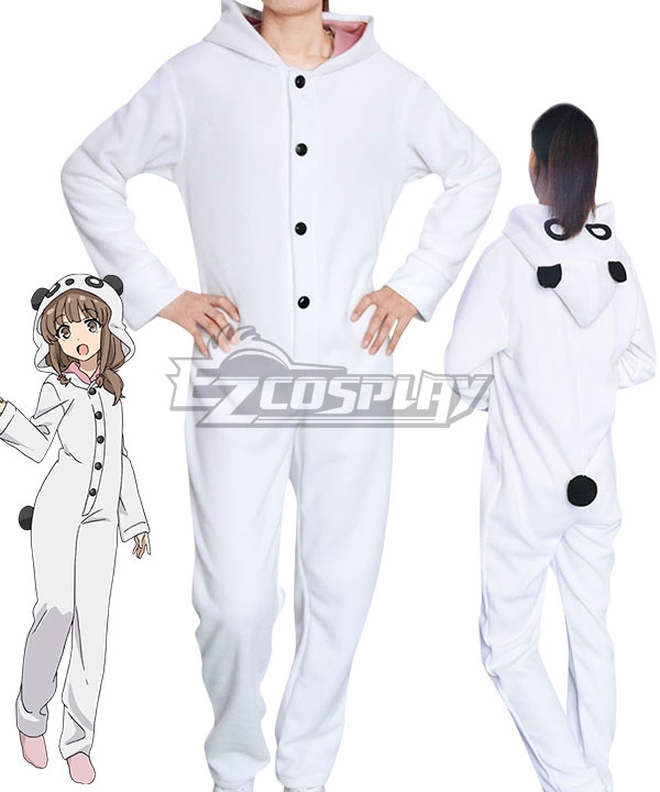 Rascal träumt nicht von Bunny Girl Senpai Seishun Buta Yarou Wa Bunny Girl Senpai No Yume Wo Minai Kaede Azusagawa Pyjamas Cosplay Kostüm