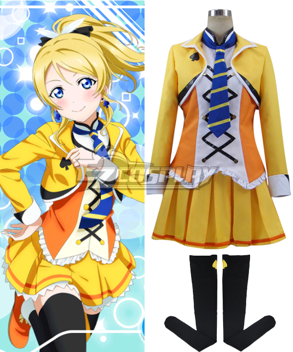 Love Live! SR The School Idol Movie Eli Ayase Ellie Cosplay Costume