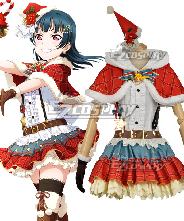 

Love Live! Sunshine!! Aqours Yoshiko Tsushima Christmas Ver. Cosplay Costume