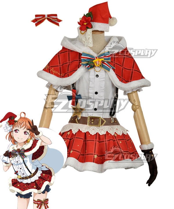 

Love Live! Sunshine!! Aqours Chika Takami Christmas Ver. Cosplay Costume