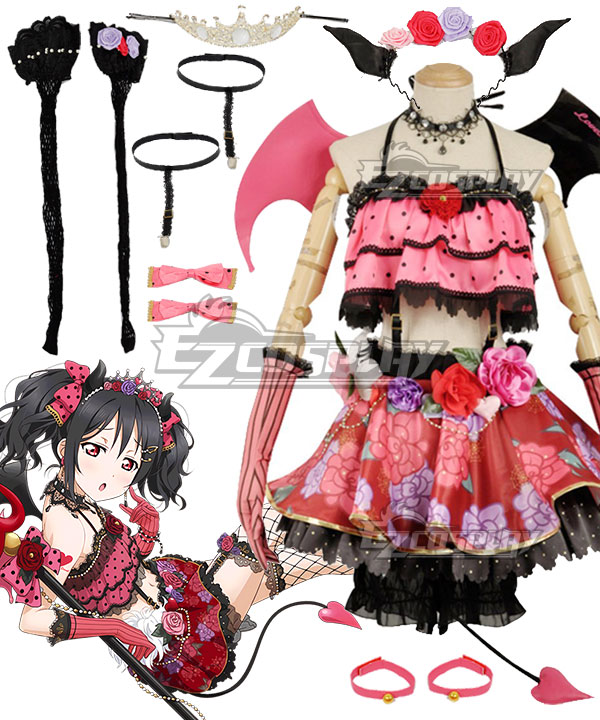 

Love Live! Lovelive! Halloween Nico Yazawa Little Devil Ver. Cosplay Costume