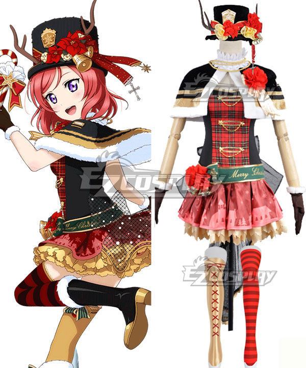 

Love Live Christmas Ver. 2 Nishikino Maki Cosplay Costume