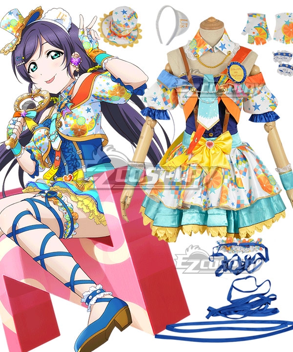 

Love Live! Lovelive! Transformed Idol Nozomi Tojo Cosplay Costume