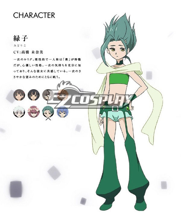 

Selector Infected WIXOSS Midoriko Cosplay Costume