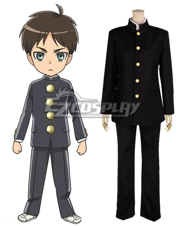 

Shingeki! Kyojin Chuugakkou Attack On Titan: Junior High Levi Cosplay Costume