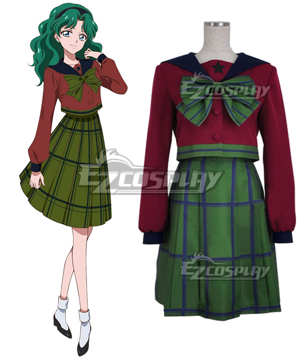 

Sailor Moon Michiru Kaiou School Uniform Cosplay Costume