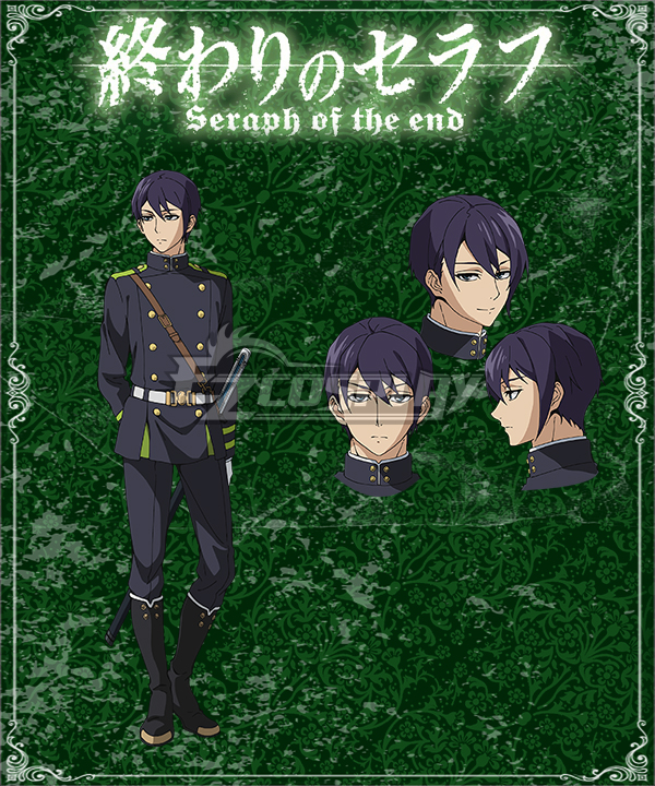 

Seraph of the End Battle in Nagoya Owari no Serafu Vampire Reign Shusaku Iwasaki Cosplay Costume