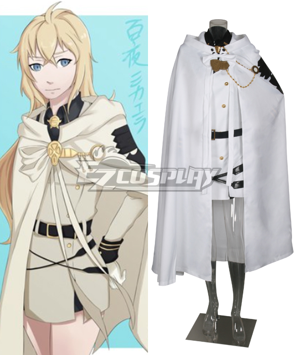 Seraph of the End Vampire Reign Owari no Serafu Mikaela Hyakuya Hyakuya Mikaera Frauen Mädchen Cosplay Kostüm