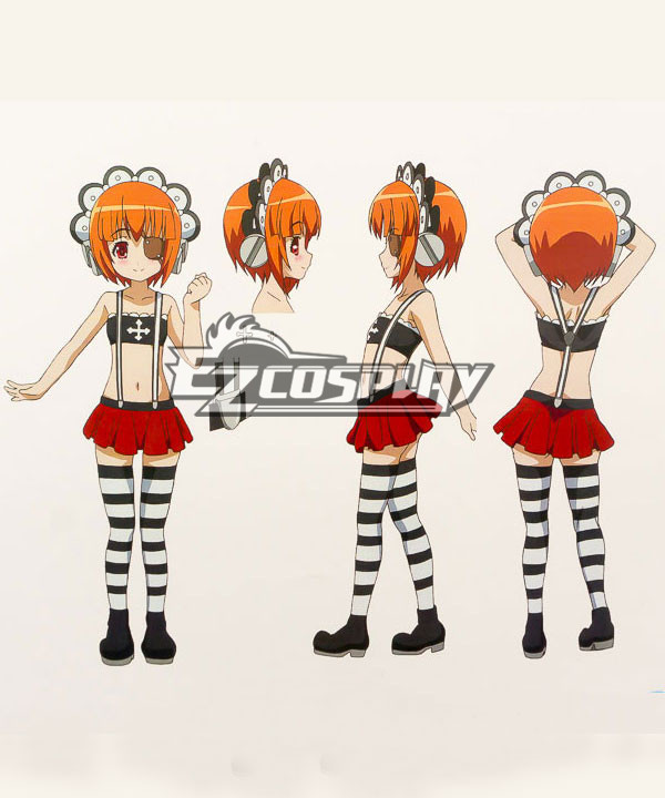 

Super Sonic Ouka Satsurikuin Cosplay Costume