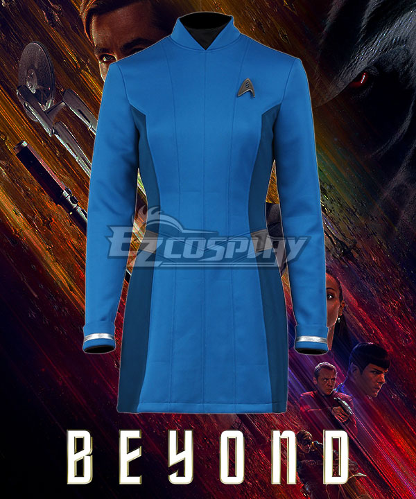 

Star Trek Beyond Carol Marcus Blue Dress Cosplay Costume