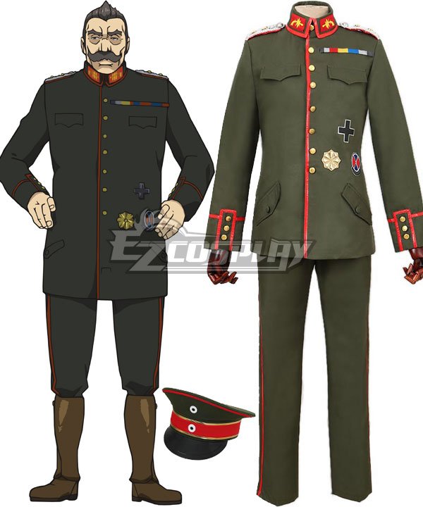 

Saga of Tanya the Evil Kurt von Rudersdorf Cosplay Costume