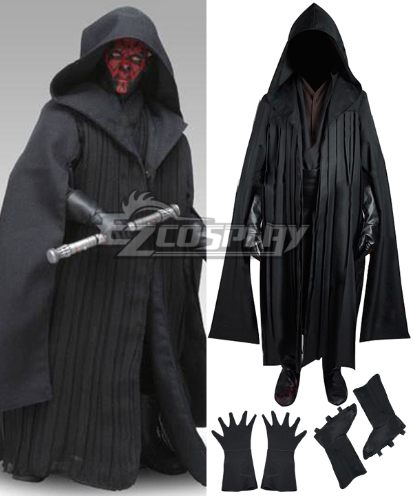 Star Wars Darth Maul Suit With Cloak Cosplay Costume