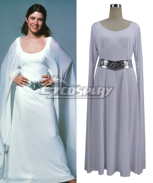 Star Wars Princess Leia Organa Solo Cosplay Costume 