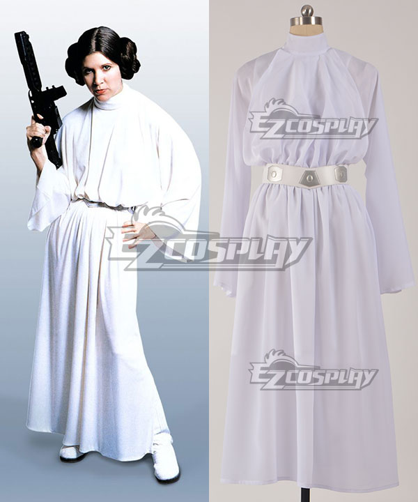 Star Wars Princess Leia Organa Solo Cosplay Costume