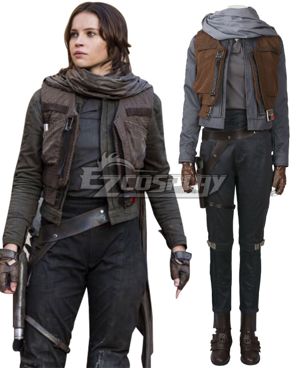 Rogue One: A Star Wars Story Jyn Erso Cosplay Costume - Including Boots