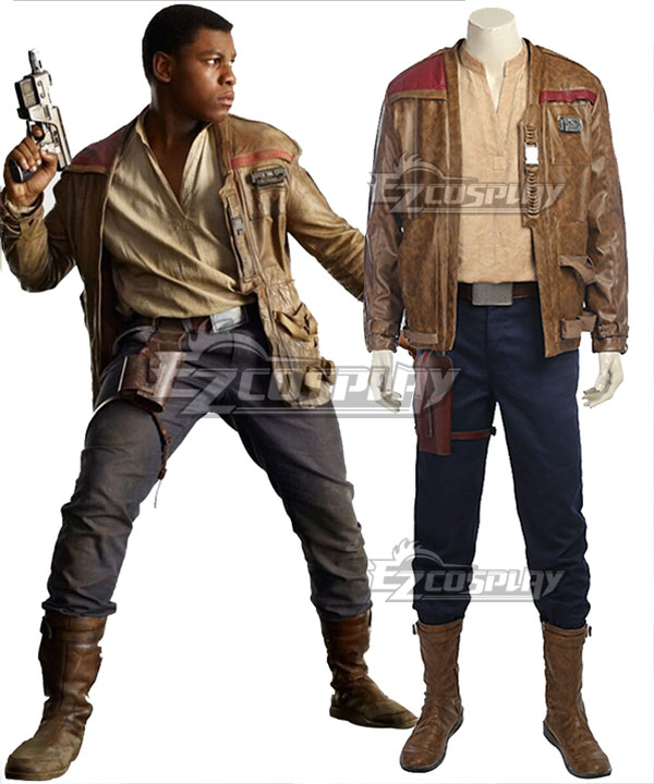 

Star Wars The Last Jedi Finn Cosplay Costume - No Boots