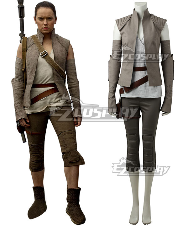 

Star Wars The Last Jedi Rey Cosplay Costume - New Edition