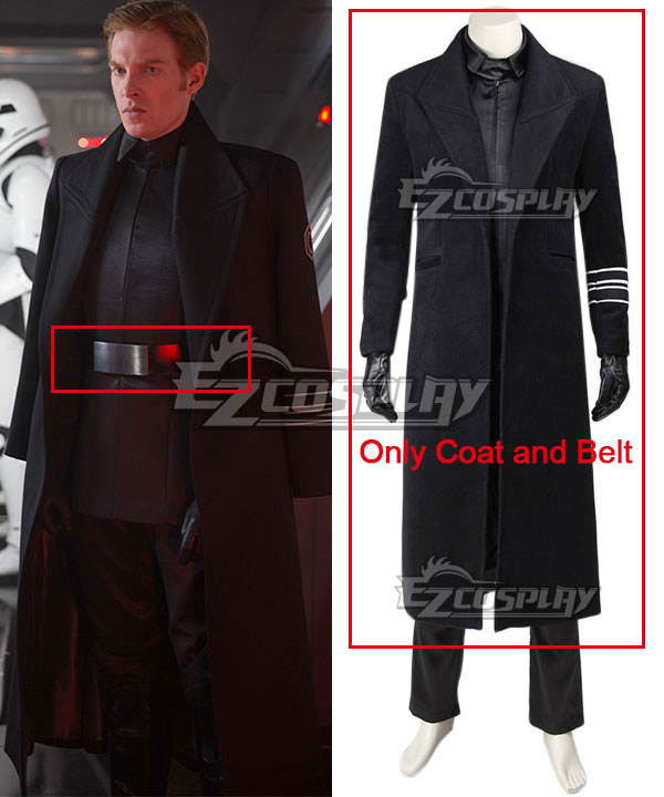 

Star Wars The Force Awakens General Hux Armitage Hux Cosplay Costume - Only Coat and Belt