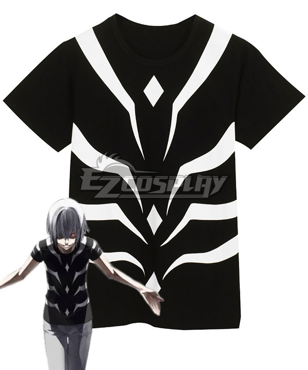 Toaru Majutsu no Index Cosplay Costumes Accelerator T-Shirts Toaru Kagaku  no Railgun Men Stripe Tops T shirts Black white Tees - AliExpress