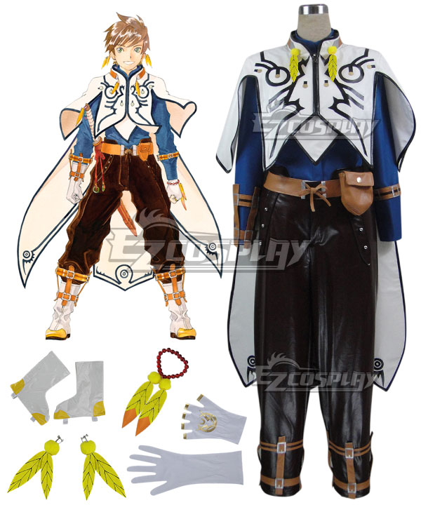 Tales of Zestiria the X Sorey Cosplay Costume - Artificial Leather