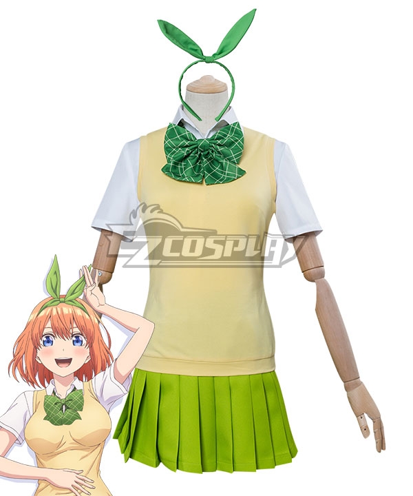 

The Quintessential Quintuplets Go-Tōbun no Hanayome 5 Equal Brides Yotsuba Nakano Cosplay Costume