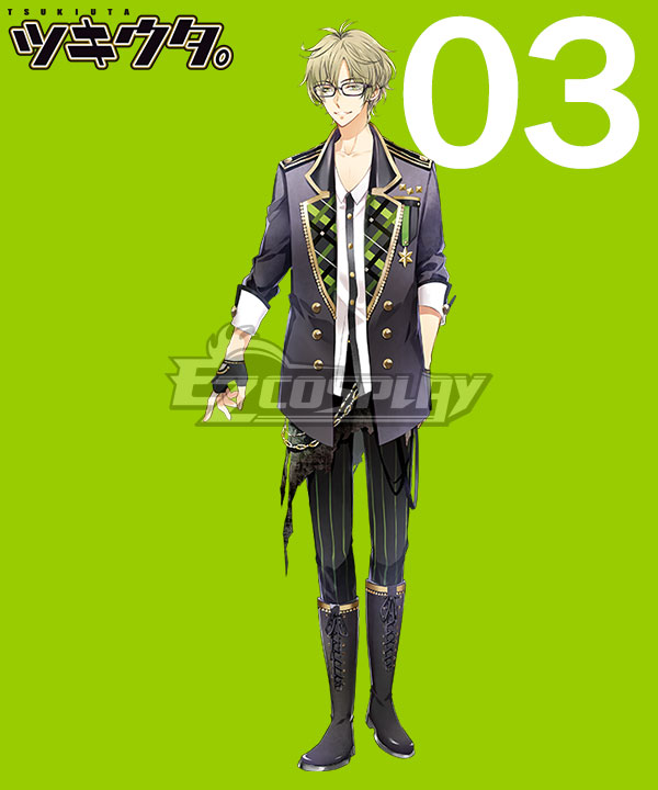 

Tsukiuta. Haru Yayoi Six Gravity March Cosplay Costume