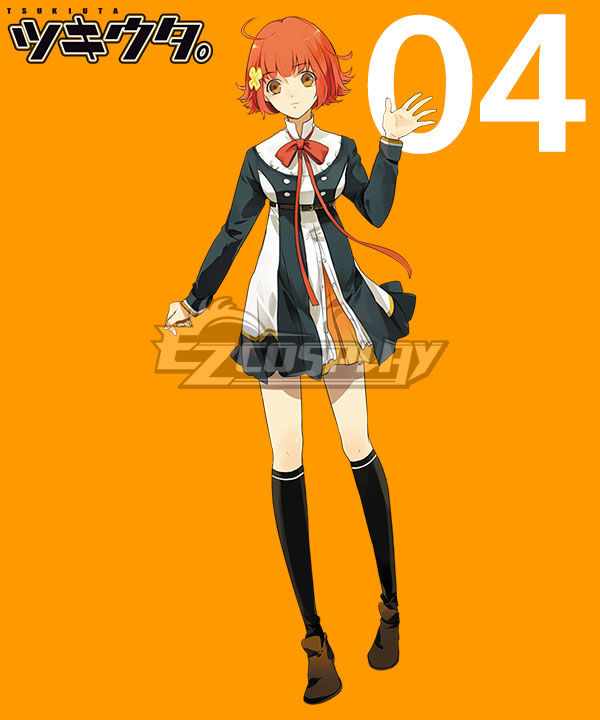 

Tsukiuta. Chisa Togawa Fluna April Uniform Cosplay Costume